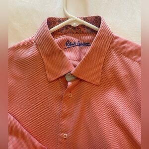 Robert Graham XL. Men’s long sleeve dress shirt w/flip cuff